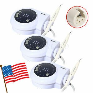 3 Dental Perio Endo Ultrasonic Piezo Scaler P3 Fit DTE Satelec Handpiece CE3