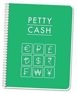 Log Book/Notebook/Journal - 100 Pages 8.5&#034;x 11&#034; (LOG-120 8.5&#034; x 11&#034; Petty Cash