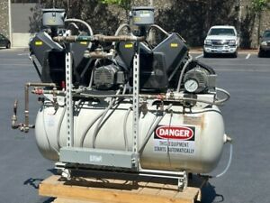 powerex air compressor 120 gallon dual 5hp motors great condition 