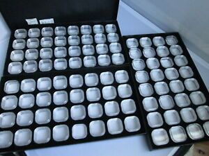 Gem Vue - 95 Gemstone Jars in 3 Boxes, Jars Have Clear Stretch Material In Base