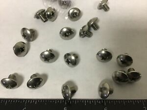 Qty (50) 10-32 X 1/4&#034; Stainless Phillips Truss Head Screws