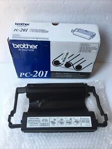 Brother PC-201 genuine black printing cartridge