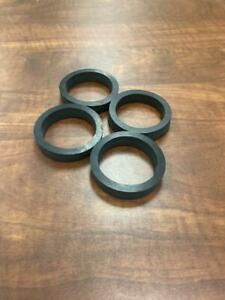 Neoprene Rubber Washer Spacer 2-1/2&#034; OD x 2&#034; ID x 1/2&#034; thick