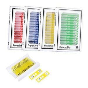 48PCS Kids Plastic Prepared Slides for Microscope of Animals Insects Plants