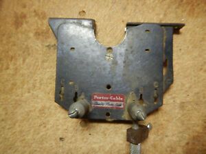 VINTAGE PORTER CABLE 5043 ROUTER EDGE GUIDE HEAD NO RODS