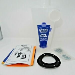 Oneida Dust Deputy Cyclone Air System, Molded Plastic DIY Install Dust Collector