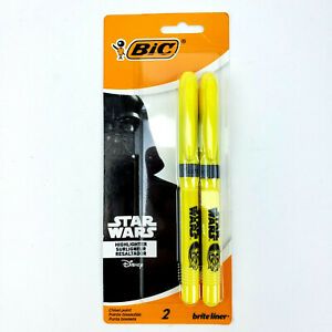 Star Wars Highlighter 2 Pack Bic