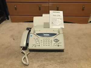 Brother IntelliFAX 1270e Fax Phone &amp; Copier | Untested