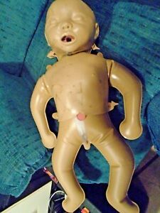 CPR Savers Inflatable Infant Baby CPR Training Manikin removable face &amp; Chest