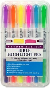 Bible Highlighters (set Of 6)