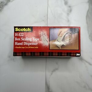 3M Scotch H-122 Box Sealing Tape Hand Dispenser~2in Tape Width NIB - USA