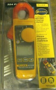 Fluke 324 Plus Professional AC/DC True RMS Clamp Meter - #772345