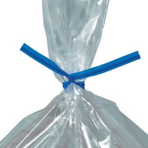 Plastic Twist Ties, 5&#034; x 5/32&#034; 4000 Pack, Blue