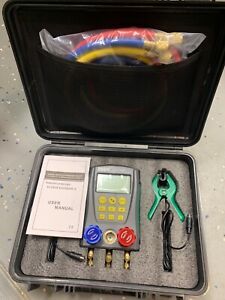 DUOYI DY517A Refrigeration Digital Manifold Gauge Tester HVAC Pressure DY517A