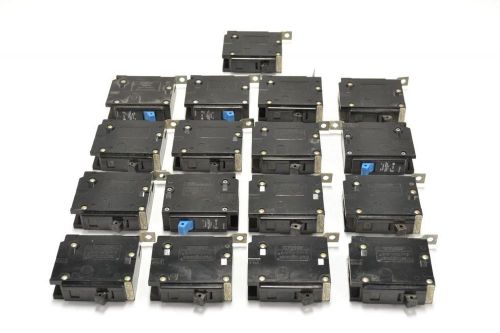 Lot 17 westinghouse assorted bab1015 1p 15a amp circuit breaker 240vac b204818 for sale