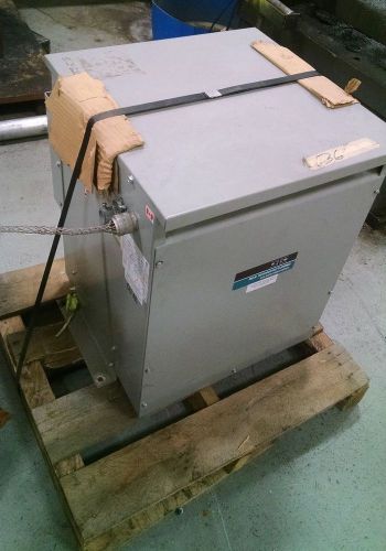30 kva transformer 600v delta to 480y / 277.  3ph. used only a couple times for sale