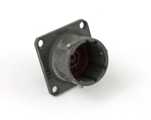 Connector bendix wall mount receptacle d38999 series 1, 22 pos, 25058-0t13b35p for sale