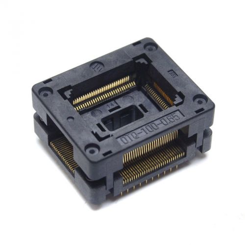 New enplas otq-100-0.65 open-top ic test socket 100-pin qfp for sale