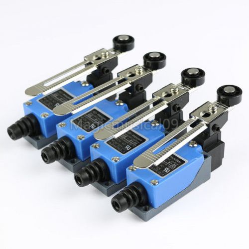 4PCS Waterproof Momentary Rotary Roller Lever Limit Switch ME-8108