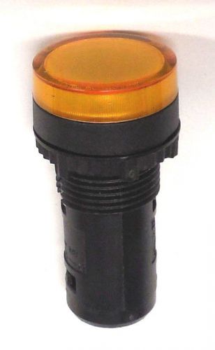 BACO S20S YELLOW AMBER LENS LAMP HOLDER UNIT WITH LAMP