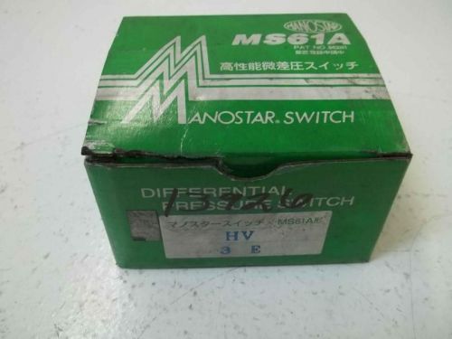 MANOSTAR MS61AHV3E *NEW IN A BOX*