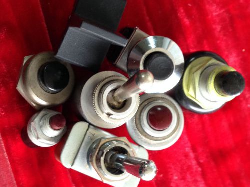 VINTAGE TOGGLE AND PUSH BUTTON SWITCHES