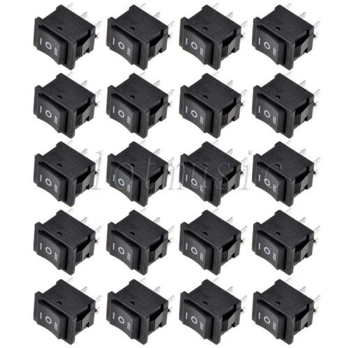 20* 6-pin dpdt on-off-on 3-position snap in boat rocker switch for sale