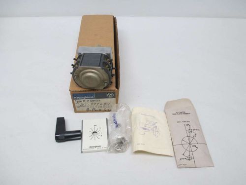 WESTINGHOUSE 505A733G15 TYPE W-2 ROTARY SWITCH 600V-AC 20A AMP D363161