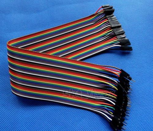 40 Pin 30cm Dupont Wire Connector Cable, 2.54mm Male to Female 1P-1P For Arduino