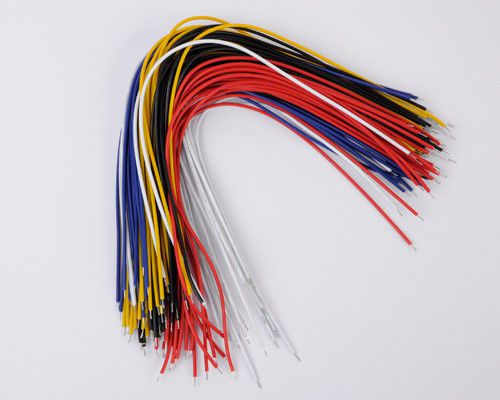 100 double tin wire 5 colors each 20 20cm for sale