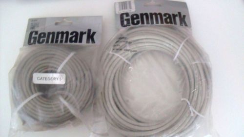 50 ft Category 5 Twisted Hook Up Wire Set Of 2