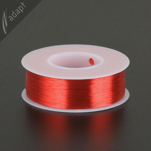 35 AWG Gauge Magnet Wire Red 2500&#039; 155C Solderable Enameled Copper Coil Winding