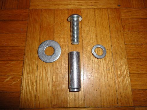 Lot of 6 hilti anchore assembly,12mm diameter, 3.7cm long for sale
