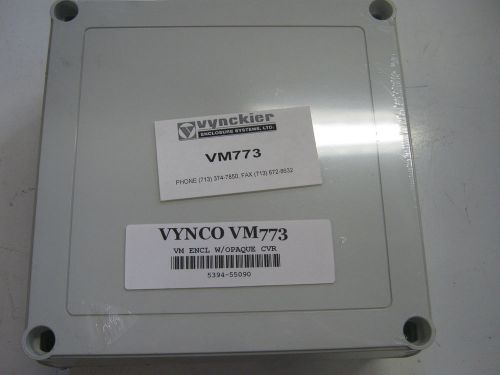 Vynckier Enclosure P/N VM773, 7&#034; x 7&#034; x 3&#034;  NEMA 4X rated