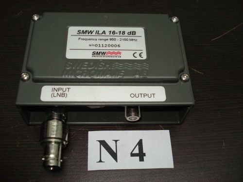 SMW ILA 16-18 dB Frequency range 950-2150 MHz