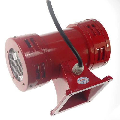 Ac220v 150db motor driven air raid siren metal horn double industry boat alarm for sale