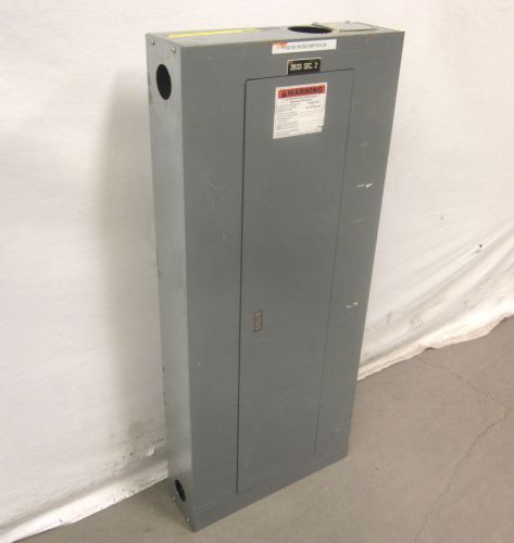 Square d nqod 225-amp circuit breaker panelboard enclosure 3-ph e2 42-slots for sale