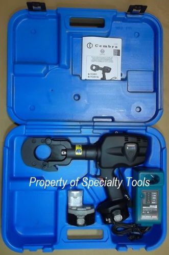 Cembre B-TC051A battery powered hydraulic cable wire cutter cutting tool Burndy
