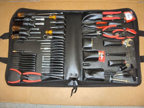 Xcelite tcs150st 6c383 electronics technician tool set, , 51-piece for sale