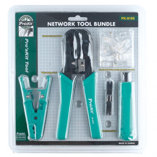 Eclipse pro&#039;skit pk-9105 network tool bundle - new for sale