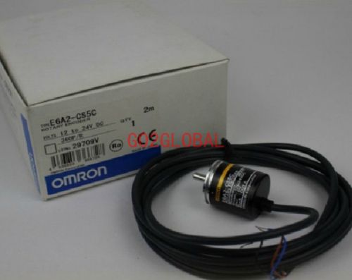 OMRON E6A2-CS5C 360P/R Rotary Encoder NEW