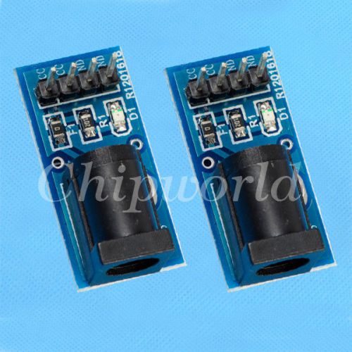 2pcs dc power apply pinboard 5.5x2.1mm adapter plate pin board for sale