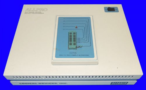 Logical device allpro software driven device programmer &amp; adapter / warranty for sale