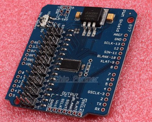Icsj014a 6.5-16v pwm shield for arduino spi interface 12 bit for sale
