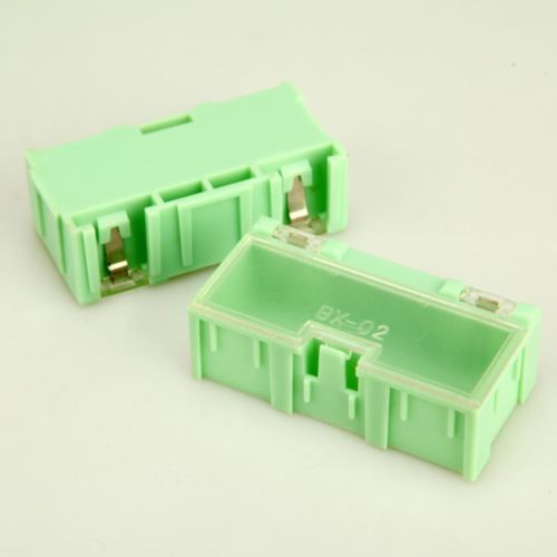 SMT SMD Kit 10pcs Anti-static Lab Electronic Components Storage Boxes Tool Case