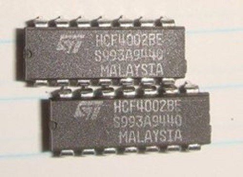 HCF4002BE ST Dual 4In NOR Gate STM DIP-14 Q&#039;TY:10PCS/LOT