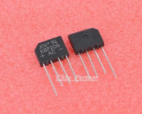 10pcs kbp206g generic diode bridge rectifier 2a 600v for sale