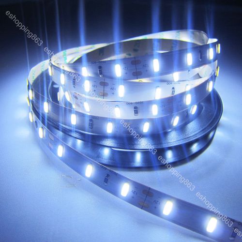 Ultra Bright 7020 LED Strip Cool White 5M 300 SMD Light Nonwaterproof 4 Xams 12V