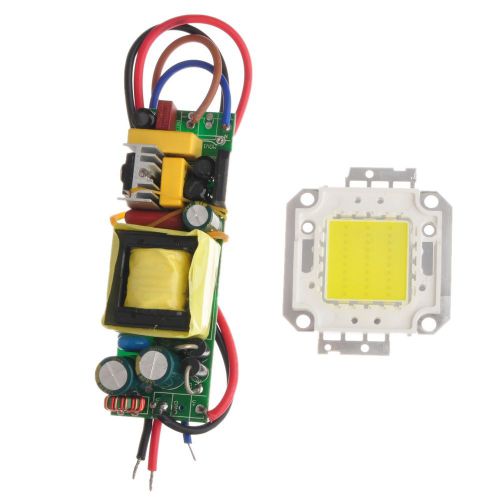 30W watt LED SMD cool white Chip Ligh Lamp+high power led driver/power supply