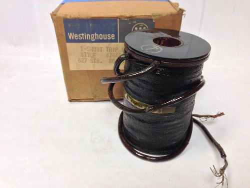 Westinghouse 476482 Shunt Trip Coil 627 STR. No. 63
